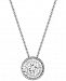TruMiracle Diamond Pendant Necklace (1/2 ct. t. w. ) in 14k White Gold