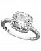 Giani Bernini Sterling Silver Ring, Cubic Zirconia Cushion Cut Pave Ring (3-3/4 ct. t. w. ), Created for Macy's