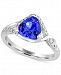 Tanzanite Royale by Effy Tanzanite (1-1/2 ct. t. w. ) and Diamond (1/5 ct. t. w ) Ring in 14k White Gold