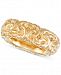 Signature Gold Byzantine-Inspired Ring in 14k Gold over Resin, Created for Macy's