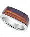 Esquire Men's Jewelry Red Tiger's Eye (4 x 8 x 3mm) Ring in Sterling Silver, Created for Macy's