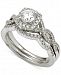 Marchesa Certified Diamond Bridal Set (1 ct. t. w. ) in 18k White Gold, Created for Macy's