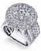 Diamond Cluster Engagement Ring (5 ct. t. w. ) in 14k White Gold