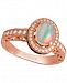 Le Vian Opal (2/3 ct. t. w. ) and Diamond (5/8 ct. t. w. ) Ring in 14k Rose Gold, Created for Macy's