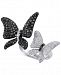Effy Caviar Black and White Diamond (2-1/5 ct. t. w. ) Butterfly Ring in 14k White Gold