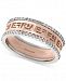Effy Diamond Band (1/4 ct. t. w. ) in 14k White and Rose Gold