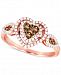 Le Vian Chocolatier Diamond Hearts Ring (1/2 ct. t. w. ) in 14k Rose Gold