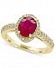 Effy Amore Certified Ruby (1-3/8 ct. t. w. ) and Diamond (1/3 ct. t. w. ) Ring in 14k Gold, Created for Macy's