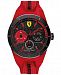 Scuderia Ferrari Men's RedRev T Red Silicone Strap Watch 44mm 830258