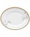 Vera Wang Wedgwood Dinnerware, Lace Gold Oval Platter