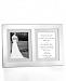 Martha Stewart Collection Picture Frame, Silver Bead Double Invitation Frame