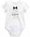 First Impressions Baby Girls Bows Before Bros Bodysuit, Created for Macy's