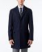 Michael Kors Men's Slim-Fit Twill-to-Plaid Overcoat