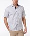 Tasso Elba Men's Foulard 100% Cotton Shirt, Created for Macy's