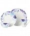 Lenox Indigo Watercolor Floral Porcelain 4-Pc. Place Setting, Created for Macy's