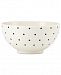 kate spade new york Larabee Dot Cream Collection Stoneware Soup/Cereal Bowl