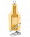 Picnic Time Silhouette Wine Bottle Cutting Board with Cheese Tools
