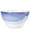 Lenox Indigo Watercolor Stripe Porcelain All-Purpose Bowl, Created for Macy's
