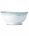 Marchesa by Lenox Empire Pearl Turquoise Bone China Serving Bowl