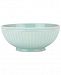 Lenox French Perle Groove Collection Ice Blue Serving Bowl
