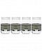 Fiesta Slate & Sage Stripe Set of 4 Mason Jar Glasses