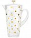 kate spade new york Gold Dots Acrylic Covered Pitcher