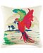 Tommy Bahama Home Painted Parrot 20" Square Decorative Pillow Bedding