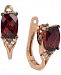 Le Vian Raspberry Rhodolite Garnet (1-7/8 ct. t. w. ) and Diamond (1/10 ct. t. w. ) Earrings in 14k Rose Gold