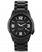 Armitron Men's Black Stainless Steel Bracelet Watch 42mm 20-4692BKTI