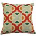 Square Colorful Geometric Printed Stuffed Cushion ChezMax Cotton Stuffing Throw Pillow Insert For Club Pub Coffee House Bar Sofa Chair Couch