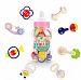 Baby Teething Toys, AxiEr A Set Safe Baby Kids Toy Bundle Gift Lovely Teeth Bite Shake Ring Model Handbell Rattles