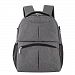 Meimei's Bag Large Capacity Travel Diaper Backpack Bag with Changing Pad & Stroller Straps for Mummy and Dad (Gray)