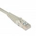 Tripp Lite Cat5e 350MHz Snagless Molded Patch Cable RJ45 M M Gray 100 Ft N001 100 GY HEC0GOD3A-0710