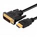 HDmi Male To Dvi Male Digital Cable, 2 Meters (6 Ft. )