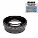 2x Digital Telephoto Professional Series Lens + DB ROTH Micro Fiber Cloth For The Canon Powershot G1 G2 Digital Cameras