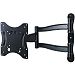 Mount World 1095-0 Black Color Articulating Wall Mount For 22" To 32" Display - VESA 200x200, 200x100, 100x100, 75x75