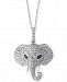 Caviar by Effy Diamond Elephant Pendant Necklace (3/4 ct. t. w. ) in 14k White Gold
