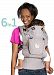 SIX-Position, 360° Ergonomic Baby & Child Carrier by LILLEbaby – The COMPLETE Embossed Luxe (Pewter Grey)