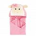 Hudson Baby Animal Hooded Towel, Little Lamb, 33''x33''