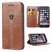 iPhone 6 Case, Premium Leather Slim Wallet Magnetic Flip Folio Protective Case Cover for Apple iPhone 6 6S 4.7 Inch- Coffee