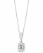 Classique by Effy Diamond Pendant Necklace (1/2 ct. t. w. ) in 14k White Gold