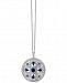 Royale Bleu by Effy Sapphire (1-3/4 ct. t. w. ) and Diamond (9/10 ct. t. w. ) Pendant Necklace in 14k White Gold, Created for Macy's