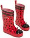 Kidorable Girls' Ladybug Rain Boots