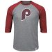 Philadelphia Phillies Cooperstown Two To One Margin 3/4 Raglan T-Shirt