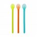 Boon Set of 3 Serve Baby Feeding Spoons, Blue/Orange/Green, 3 Count