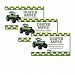 Green Tractor Farm Theme Baby Shower Diaper Raffle Tickets 20-pack