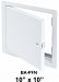 10" x 10" - Fire Rated Un-Insulated Access Door with Flange
