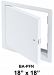 18" x 18" - Fire Rated Un-Insulated Access Door with Flange