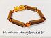 Hazelwood 5.5 - 6 Inch Bracelet Brown Honey Yellow individual knotted Baltic Amber Bracelet for babies baby infant toddler bub for Gut issues; Eczema, Colic, Reflux, GERD, heartburn, and ulcers. 100% Satisfaction Guaranteed. 15 cm 6 inches Hazel wood