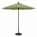 735AB67 - Galtech International - 9' Commercial Octagonal Umbrella 67: Fern AB: Antique BronzeSunbrella Solid Colors - Quick Ship -